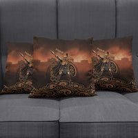 Achilles Iliad Greek Hero Legend Pillow Cover Trojan War Spartan Warrior Spear Graphic Art