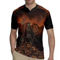 Achilles Iliad Greek Hero Legend Rugby Jersey Trojan War Spartan Warrior Spear Graphic Art