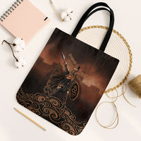 Achilles Iliad Greek Hero Legend Tote Bag Trojan War Spartan Warrior Spear Graphic Art
