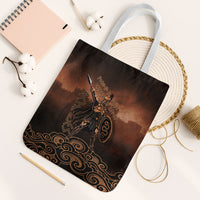 Achilles Iliad Greek Hero Legend Tote Bag Trojan War Spartan Warrior Spear Graphic Art