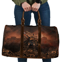 Achilles Iliad Greek Hero Legend Travel Bag Trojan War Spartan Warrior Spear Graphic Art
