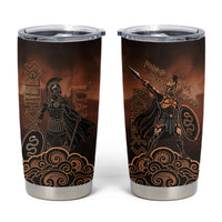 Achilles Iliad Greek Hero Legend Tumbler Cup Trojan War Spartan Warrior Spear Graphic Art