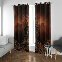 Achilles Iliad Greek Hero Legend Window Curtain Trojan War Spartan Warrior Spear Graphic Art
