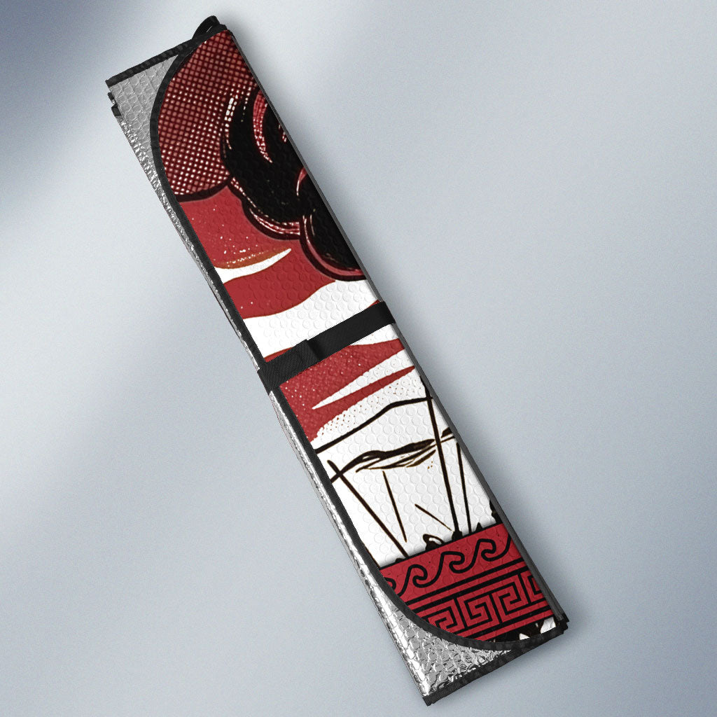 Hector Iliad Stood For Troy Auto Sun Shade Ancient Greek Trojan Prince Hector Sword Shield Battle