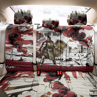 Hector Iliad Stood For Troy Back Car Seat Cover Ancient Greek Trojan Prince Hector Sword Shield Battle