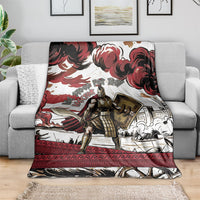 Hector Iliad Stood For Troy Blanket Ancient Greek Trojan Prince Hector Sword Shield Battle