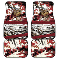 Hector Iliad Stood For Troy Car Mats Ancient Greek Trojan Prince Hector Sword Shield Battle