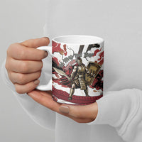 Hector Iliad Stood For Troy Ceramic Mug Ancient Greek Trojan Prince Hector Sword Shield Battle