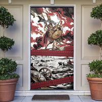 Hector Iliad Stood For Troy Door Cover Ancient Greek Trojan Prince Hector Sword Shield Battle
