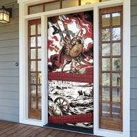 Hector Iliad Stood For Troy Door Cover Ancient Greek Trojan Prince Hector Sword Shield Battle