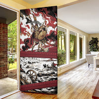 Hector Iliad Stood For Troy Door Cover Ancient Greek Trojan Prince Hector Sword Shield Battle