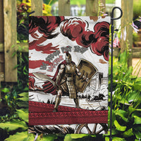 Hector Iliad Stood For Troy Garden Flag Ancient Greek Trojan Prince Hector Sword Shield Battle