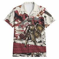 Hector Iliad Stood For Troy Hawaiian Shirt Ancient Greek Trojan Prince Hector Sword Shield Battle