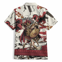 Hector Iliad Stood For Troy Hawaiian Shirt Ancient Greek Trojan Prince Hector Sword Shield Battle