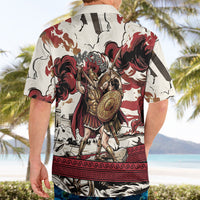 Hector Iliad Stood For Troy Hawaiian Shirt Ancient Greek Trojan Prince Hector Sword Shield Battle