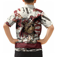 Hector Iliad Stood For Troy Hawaiian Shirt Ancient Greek Trojan Prince Hector Sword Shield Battle
