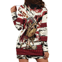 Hector Iliad Stood For Troy Hoodie Dress Ancient Greek Trojan Prince Hector Sword Shield Battle