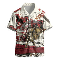 Hector Iliad Stood For Troy Kid Hawaiian Shirt Ancient Greek Trojan Prince Hector Sword Shield Battle