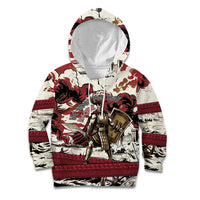 Hector Iliad Stood For Troy Kid Hoodie Ancient Greek Trojan Prince Hector Sword Shield Battle