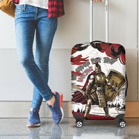 Hector Iliad Stood For Troy Luggage Cover Ancient Greek Trojan Prince Hector Sword Shield Battle
