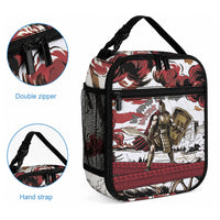 Hector Iliad Stood For Troy Lunch Bag Ancient Greek Trojan Prince Hector Sword Shield Battle