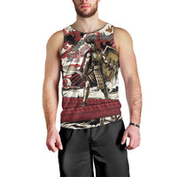 Hector Iliad Stood For Troy Men Tank Top Ancient Greek Trojan Prince Hector Sword Shield Battle