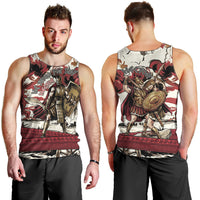 Hector Iliad Stood For Troy Men Tank Top Ancient Greek Trojan Prince Hector Sword Shield Battle