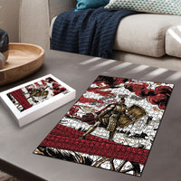 Hector Iliad Stood For Troy Puzzle Ancient Greek Trojan Prince Hector Sword Shield Battle