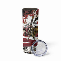 Hector Iliad Stood For Troy Skinny Tumbler Ancient Greek Trojan Prince Hector Sword Shield Battle