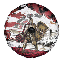 Hector Iliad Stood For Troy Spare Tire Cover Ancient Greek Trojan Prince Hector Sword Shield Battle