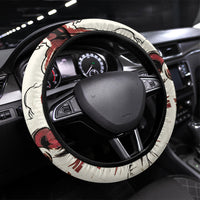 Hector Iliad Stood For Troy Steering Wheel Cover Ancient Greek Trojan Prince Hector Sword Shield Battle