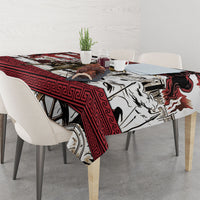 Hector Iliad Stood For Troy Tablecloth Ancient Greek Trojan Prince Hector Sword Shield Battle