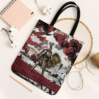 Hector Iliad Stood For Troy Tote Bag Ancient Greek Trojan Prince Hector Sword Shield Battle