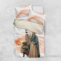 La Merce Festival Barcelona Bedding Set Catalan Culture Sagrada Familia Castellers