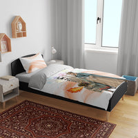 La Merce Festival Barcelona Bedding Set Catalan Culture Sagrada Familia Castellers
