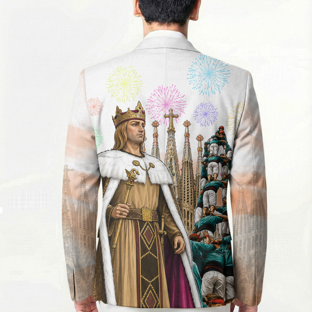 La Merce Festival Barcelona Blazer Catalan Culture Sagrada Familia Castellers