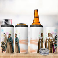 La Merce Festival Barcelona 4 in 1 Can Cooler Tumbler Catalan Culture Sagrada Familia Castellers