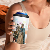 La Merce Festival Barcelona 4 in 1 Can Cooler Tumbler Catalan Culture Sagrada Familia Castellers