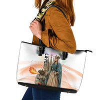 La Merce Festival Barcelona Leather Tote Bag Catalan Culture Sagrada Familia Castellers