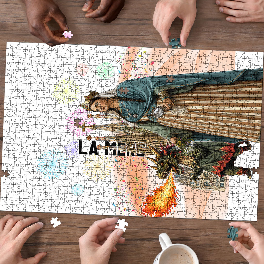 La Merce Festival Barcelona Puzzle Catalan Culture Sagrada Familia Castellers