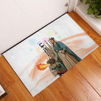 La Merce Festival Barcelona Rubber Doormat Catalan Culture Sagrada Familia Castellers