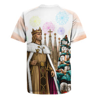 La Merce Festival Barcelona Rugby Jersey Catalan Culture Sagrada Familia Castellers