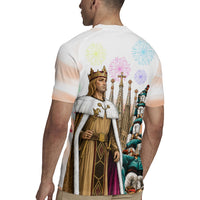 La Merce Festival Barcelona Rugby Jersey Catalan Culture Sagrada Familia Castellers