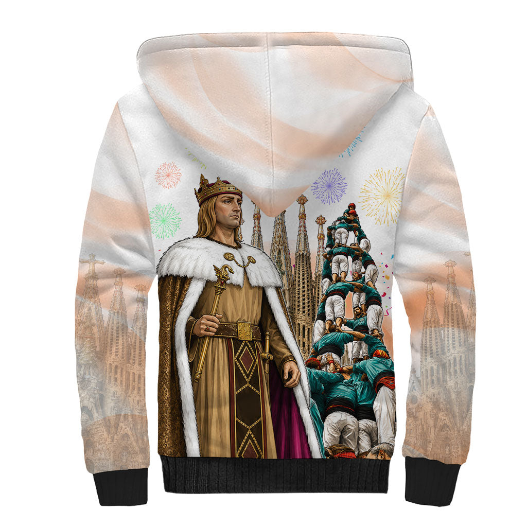 La Merce Festival Barcelona Sherpa Hoodie Catalan Culture Sagrada Familia Castellers