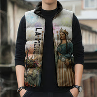 La Merce Festival Barcelona Sleeveless Puffer Jacket Catalan Culture Sagrada Familia Castellers