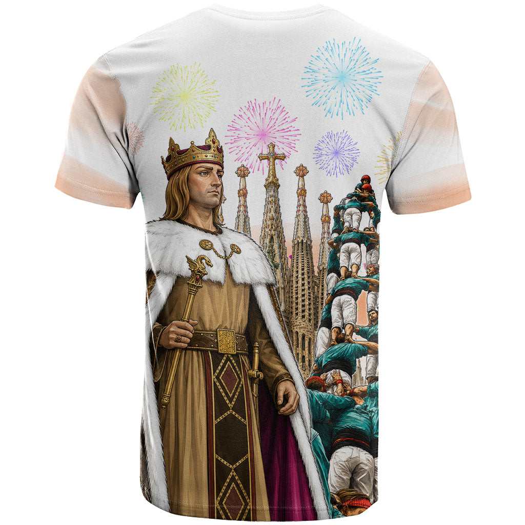 La Merce Festival Barcelona T Shirt Catalan Culture Sagrada Familia Castellers