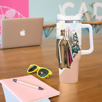 La Merce Festival Barcelona Tumbler With Handle Catalan Culture Sagrada Familia Castellers