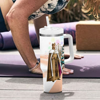 La Merce Festival Barcelona Tumbler With Handle Catalan Culture Sagrada Familia Castellers