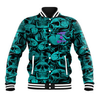Three 6 Mafia Skull Baseball Jacket Three 6 Mafia - Wonder Print Shop