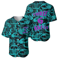 Three 6 Mafia Skull Baseball Jersey Three 6 Mafia - Wonder Print Shop